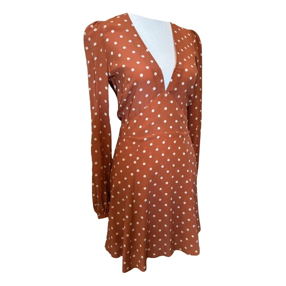 Realisation Par: The Kate - Rust Spot Dress